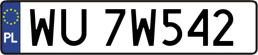 WU7W542
