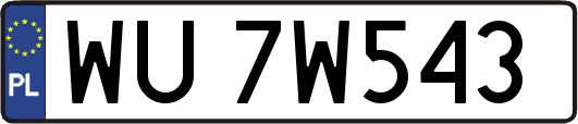 WU7W543