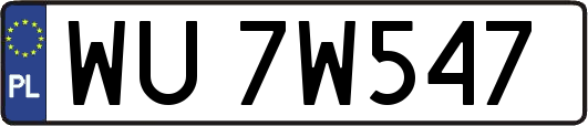WU7W547
