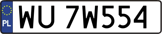 WU7W554