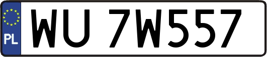 WU7W557