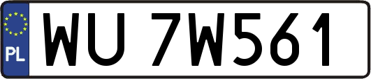 WU7W561
