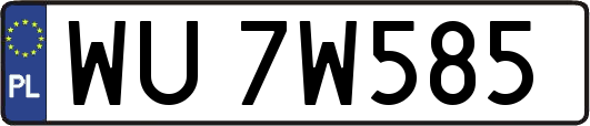 WU7W585