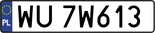 WU7W613