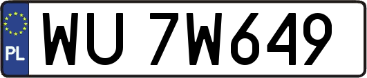 WU7W649