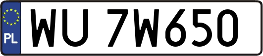 WU7W650