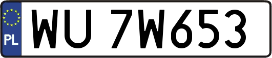WU7W653