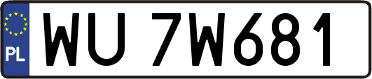 WU7W681