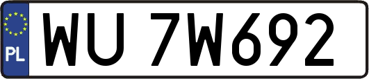 WU7W692