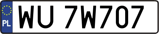 WU7W707