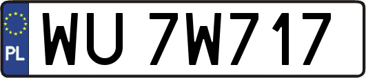 WU7W717