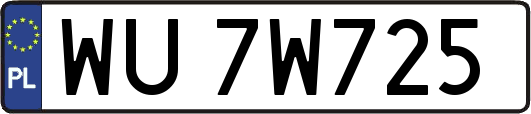WU7W725