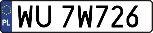 WU7W726
