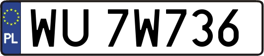 WU7W736
