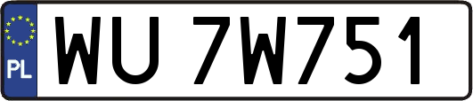 WU7W751