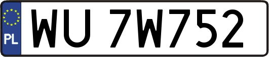 WU7W752