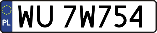 WU7W754