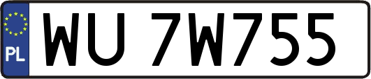 WU7W755