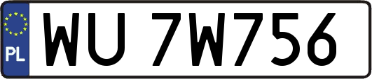 WU7W756