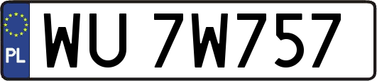 WU7W757