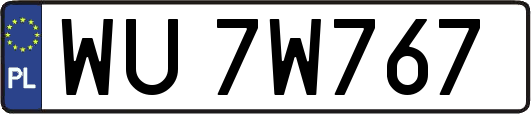 WU7W767