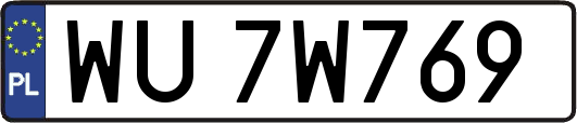WU7W769