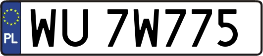 WU7W775