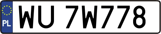 WU7W778