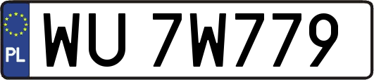 WU7W779