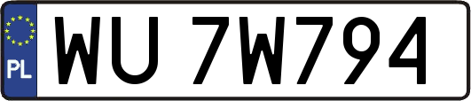 WU7W794