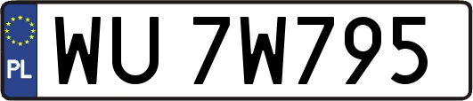 WU7W795