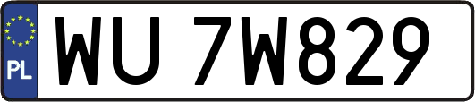 WU7W829