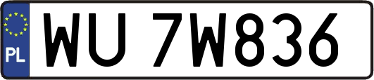 WU7W836