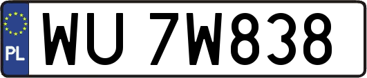 WU7W838