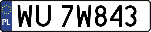 WU7W843