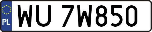 WU7W850