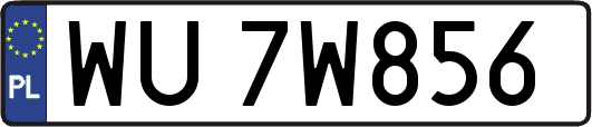 WU7W856