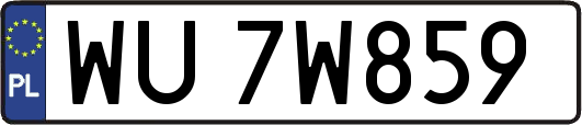 WU7W859