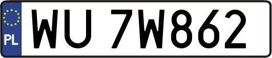 WU7W862
