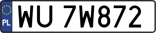 WU7W872