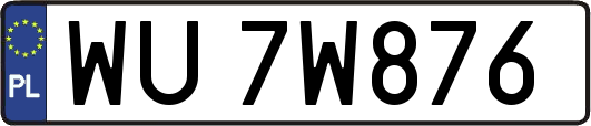 WU7W876