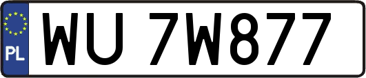 WU7W877