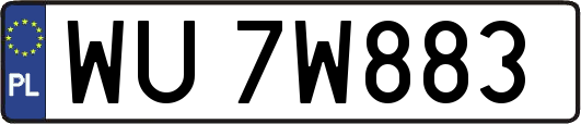 WU7W883