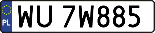 WU7W885