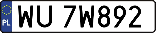 WU7W892