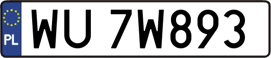 WU7W893