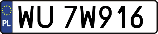 WU7W916