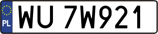 WU7W921