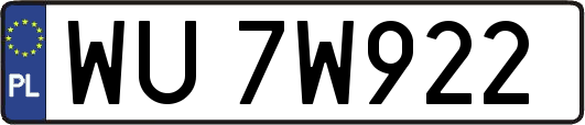 WU7W922