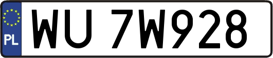 WU7W928